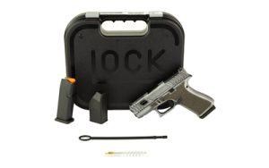 GLOCK 43X HOTH 9MM 10RD BW GREY