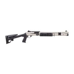 PANZER ARMS M4 SPEED PRO 12G 18.5" PORTED BBL, MARINE/NICKEL, MLOK HG, 5RD