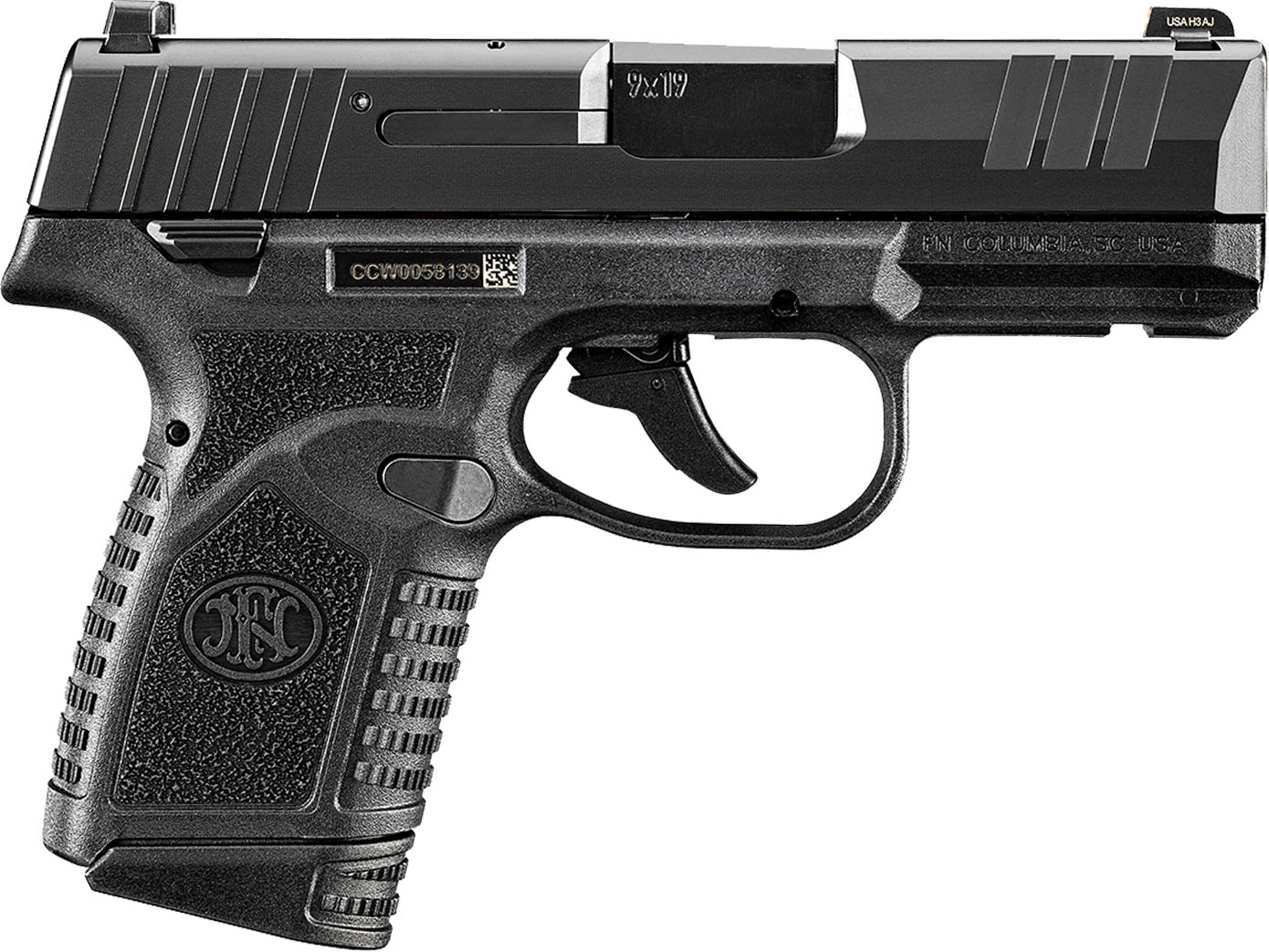 FNM REFLEX 9MM MS BLK 10RD