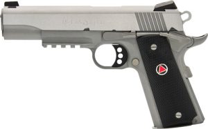 COLT DELTA ELITE 10MM 5" 8RD - STAINLESS BLACK PICATINNY RAIL