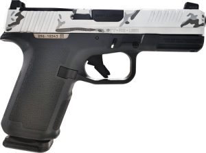RUGER RXM 9MM LUGER 4" ADJ - 15-SHOT WHITE CAMO SLIDE