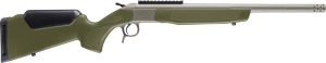 CVA SCOUT TD V3 400 LEGEND 20" - STAINLESS/OD GREEN SYNTHETIC<