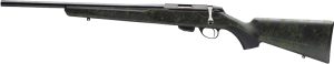 TIKKA T1X 22LR 20" THREADED - BLUED/ROUGHTECH EMERALD LEFT H