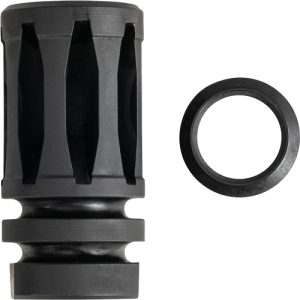 ONE HORSE A2 FLASH HIDER 30CAL - CRUSH WASHER 5/8X24