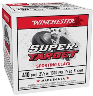 WINCHESTER TARGET 410 2-1/2" - 1/2OZ #8 250RD CASE